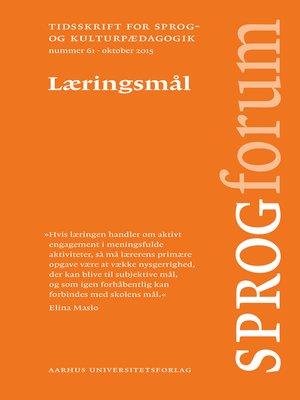 cover image of LAeringsmal